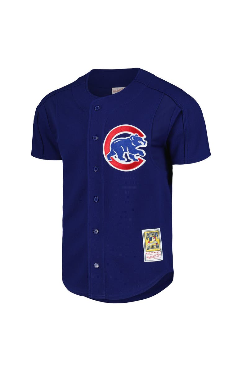 Mitchell & Ness Men's Mitchell & Ness Nomar Garciaparra Royal Chicago Cubs Cooperstown Collection 2005 Batting Practice Jersey, Alternate, color, 