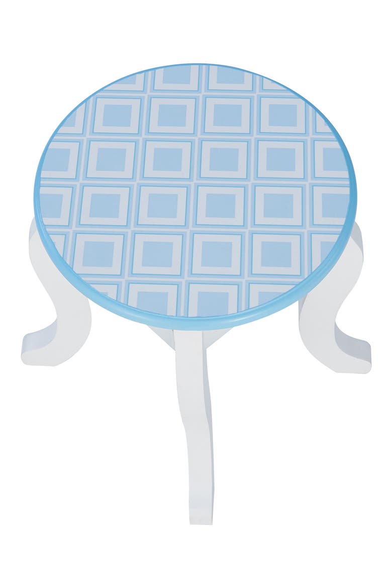 Fantasy Fields Dreamland Castle Vanity & Chair Set, Alternate, color, WHITE / ICE BLUE