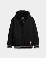 ECKO Tip Top faux shearling Hoodie