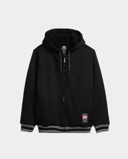 ECKO Tip Top faux shearling Hoodie