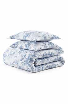 Songbird Floral Cotton Sateen Duvet Set