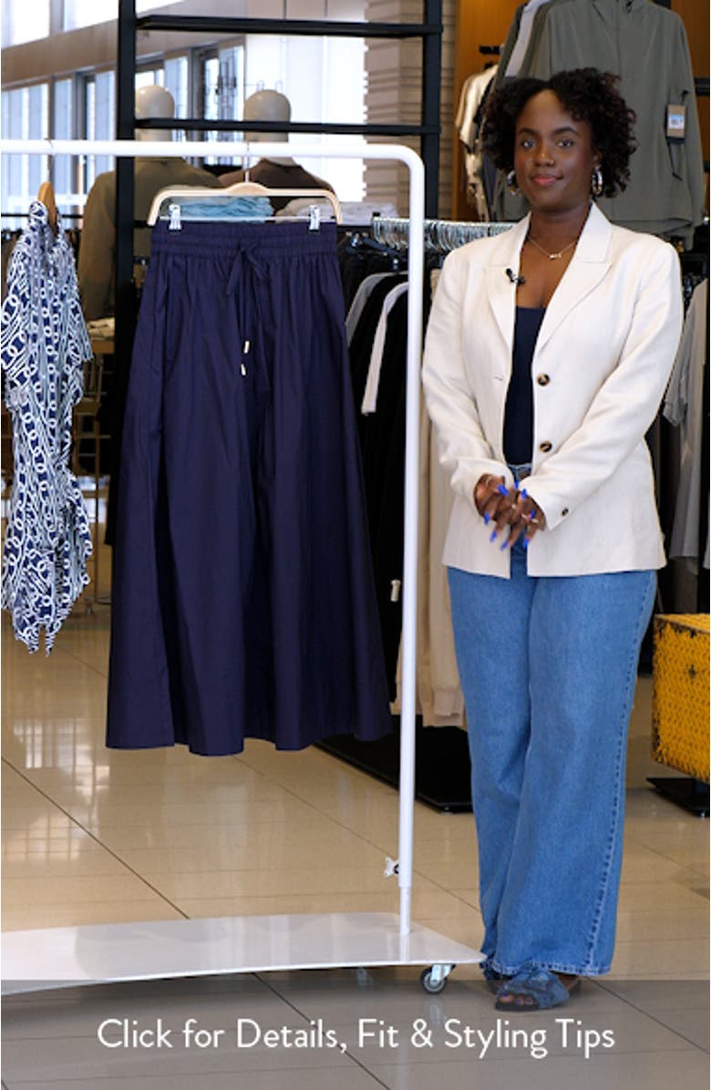 Eliza Tie Waist Maxi Skirt, sales video thumbnail