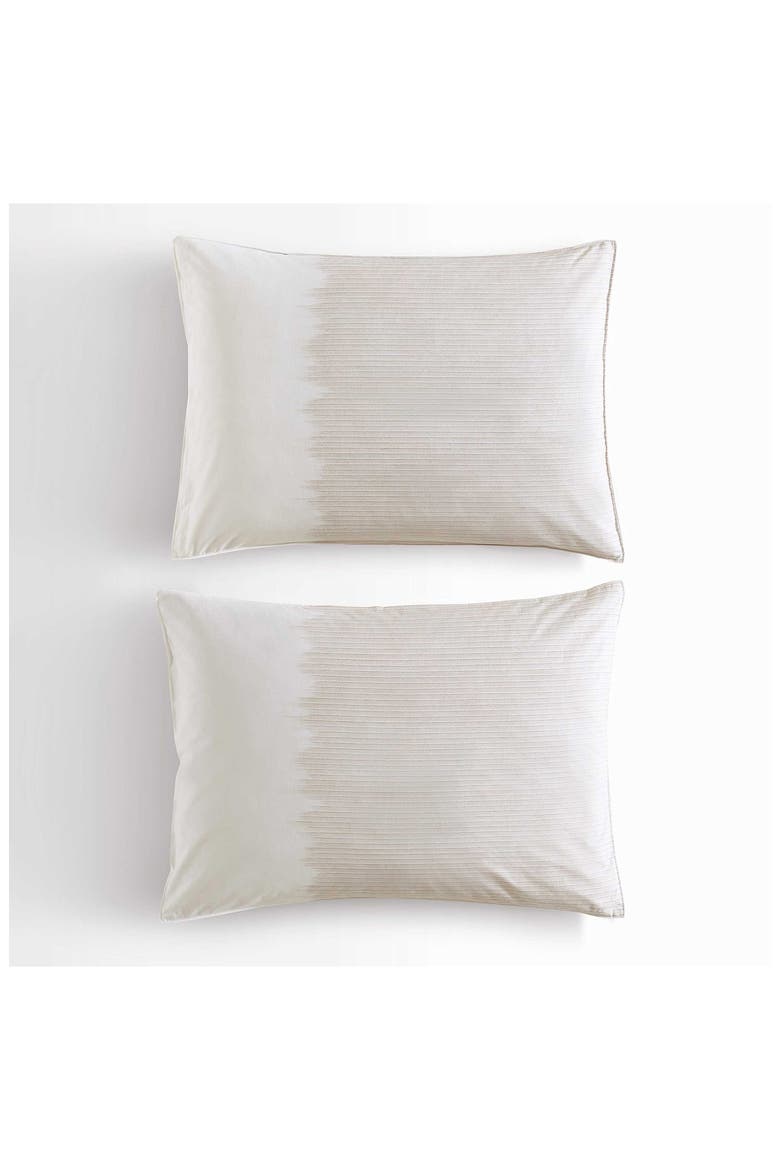 Ikat Pinstripe Comforter & Shams Set, Alternate, color, PINK