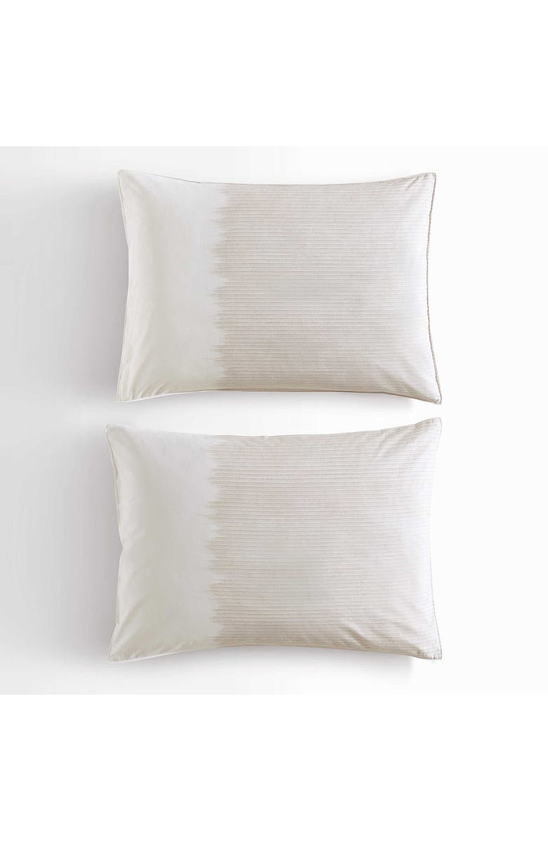 Calvin Klein Ikat Pinstripe Comforter & Shams Set, Alternate, color, Pink