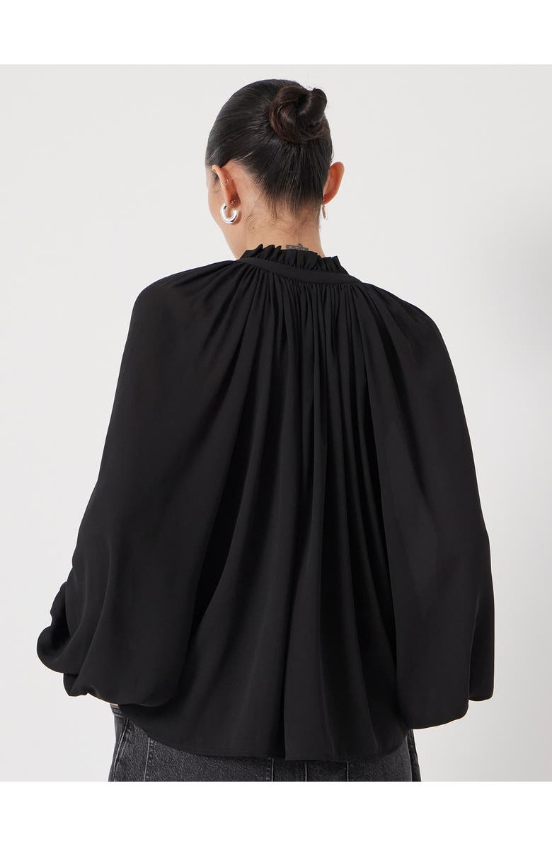 Hush Fleur Floaty Chiffon Blouse, Alternate, color, Black