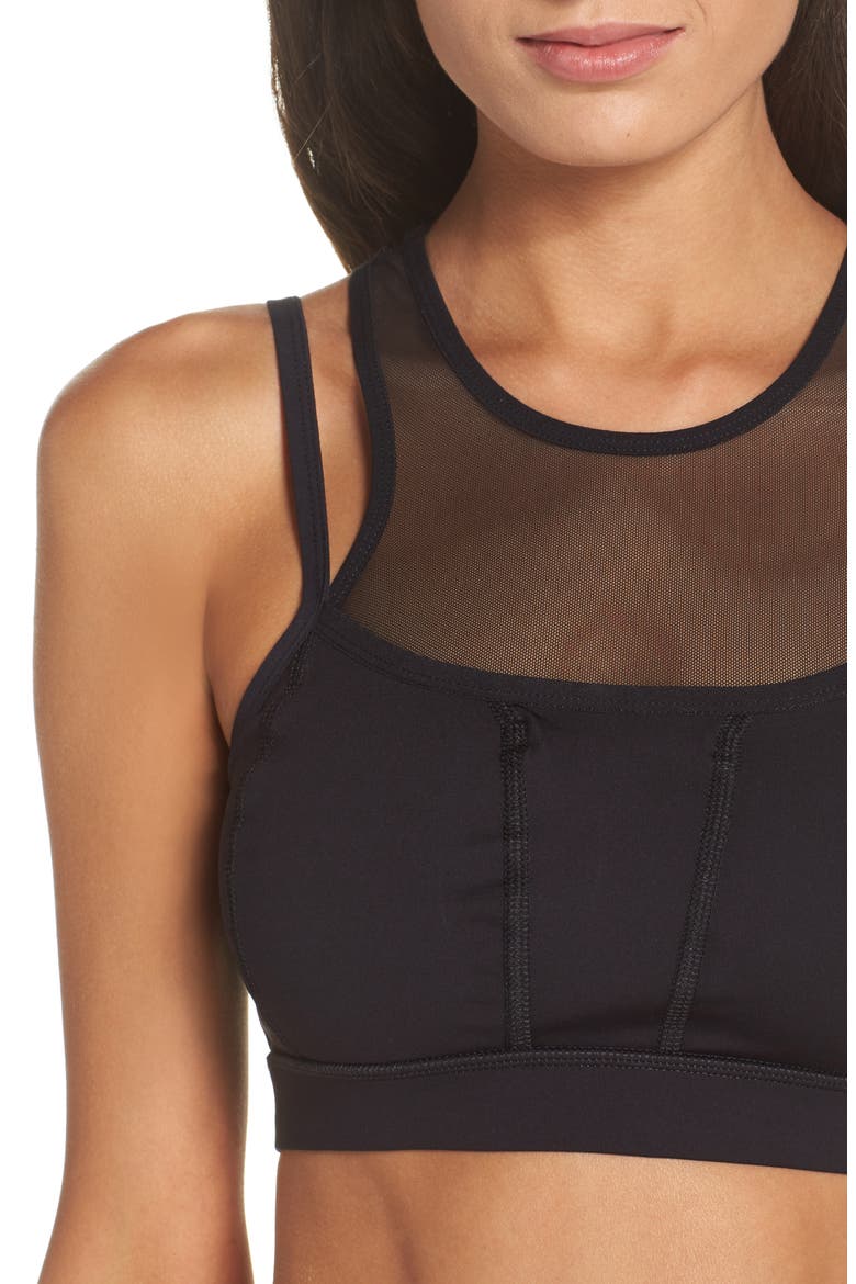 Stealth Sports Bra, Alternate, color, BLACK
