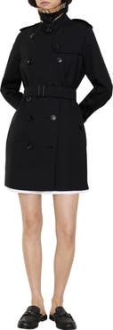 Burberry Short Kensington Heritage Trench Coat