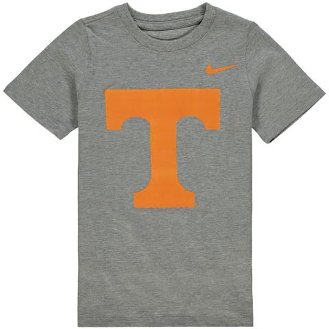Preschool Nike Charcoal Tennessee Volunteers Logo T-Shirt
