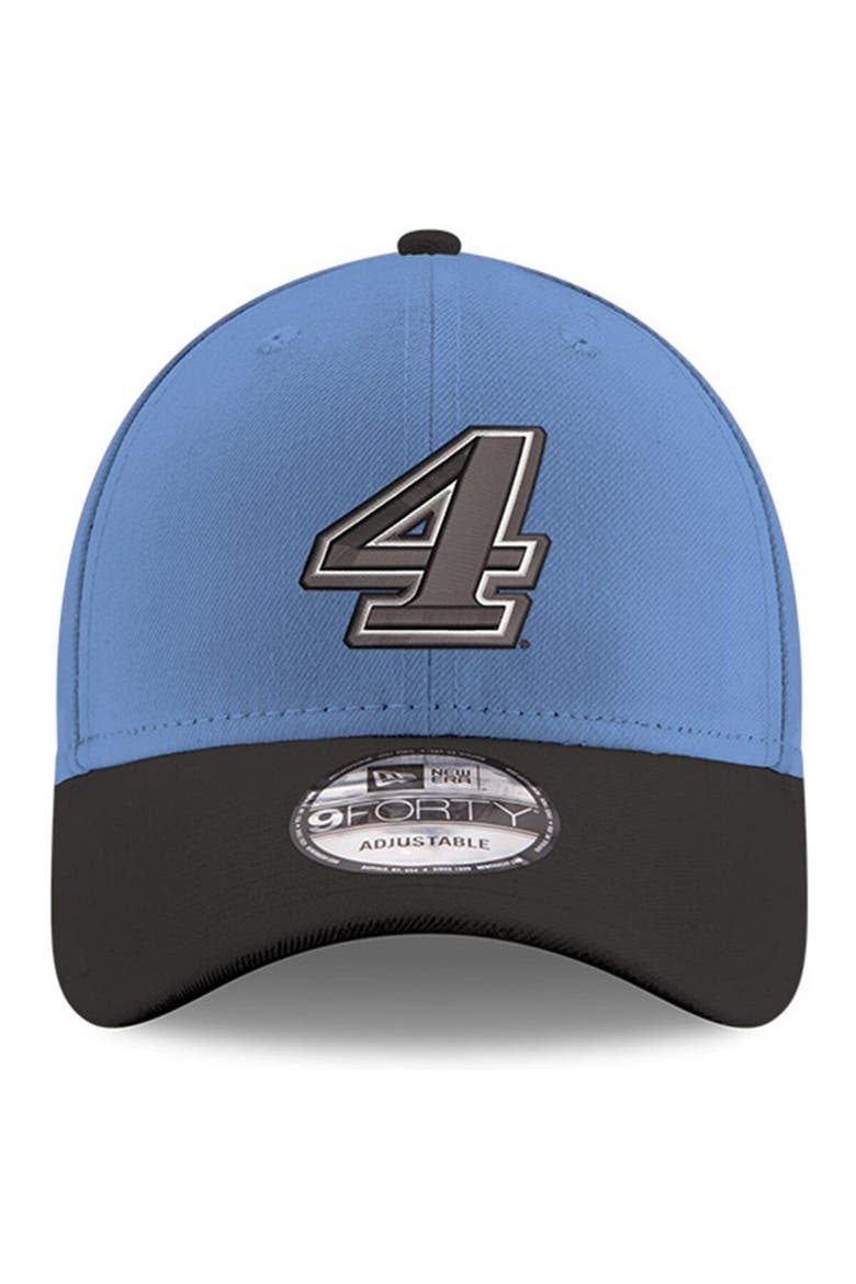 Men's New Era Light Blue/Black Kevin Harvick 9FORTY Snapback Adjustable Hat, Alternate, color, Light Blue