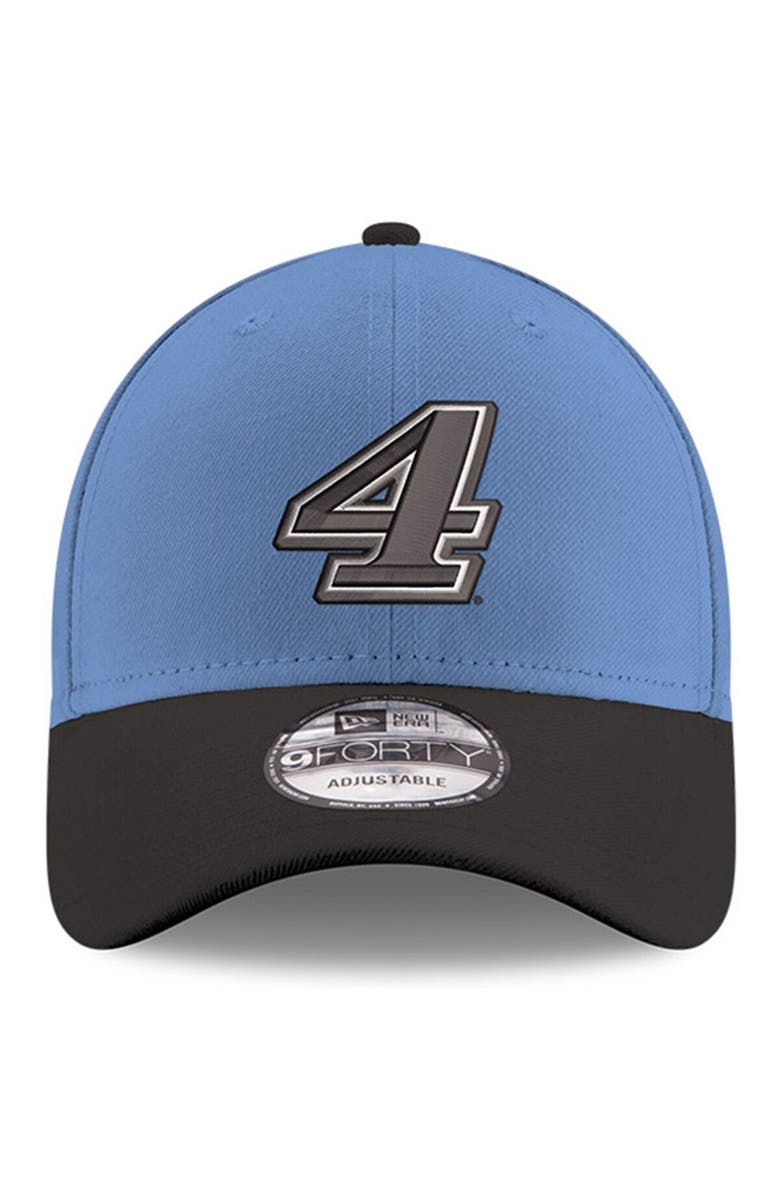 New Era Men's New Era Light Blue/Black Kevin Harvick 9FORTY Snapback Adjustable Hat, Alternate, color, Light Blue
