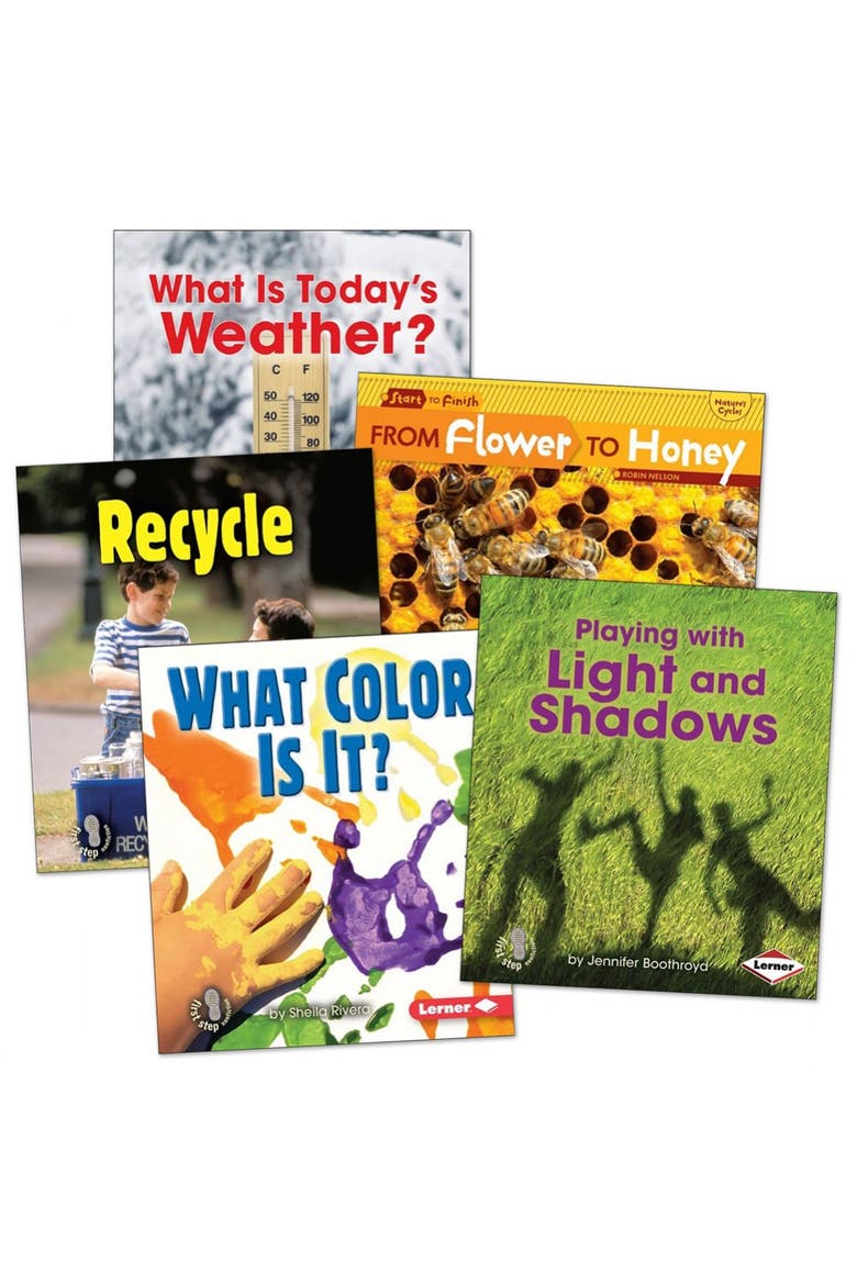 Learn with Me Science Books - Set of 5, Main, color, Multicolor