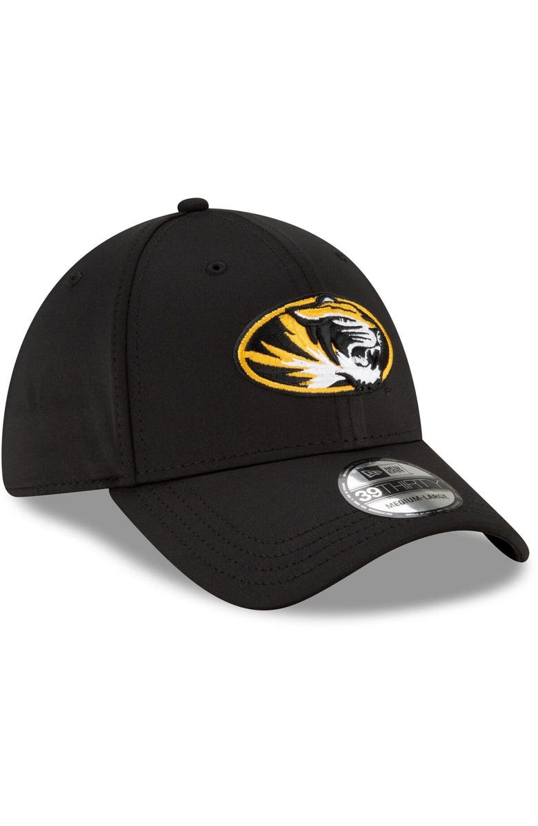 New Era Men's New Era Black Missouri Tigers Campus Preferred 39THIRTY Flex Hat, Alternate, color, 