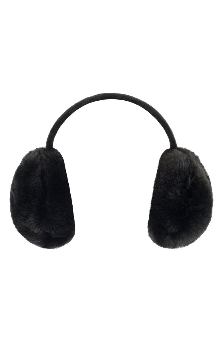 Laundry by Shelli Segal Oversize Faux Fur Earmuffs, Main, color,