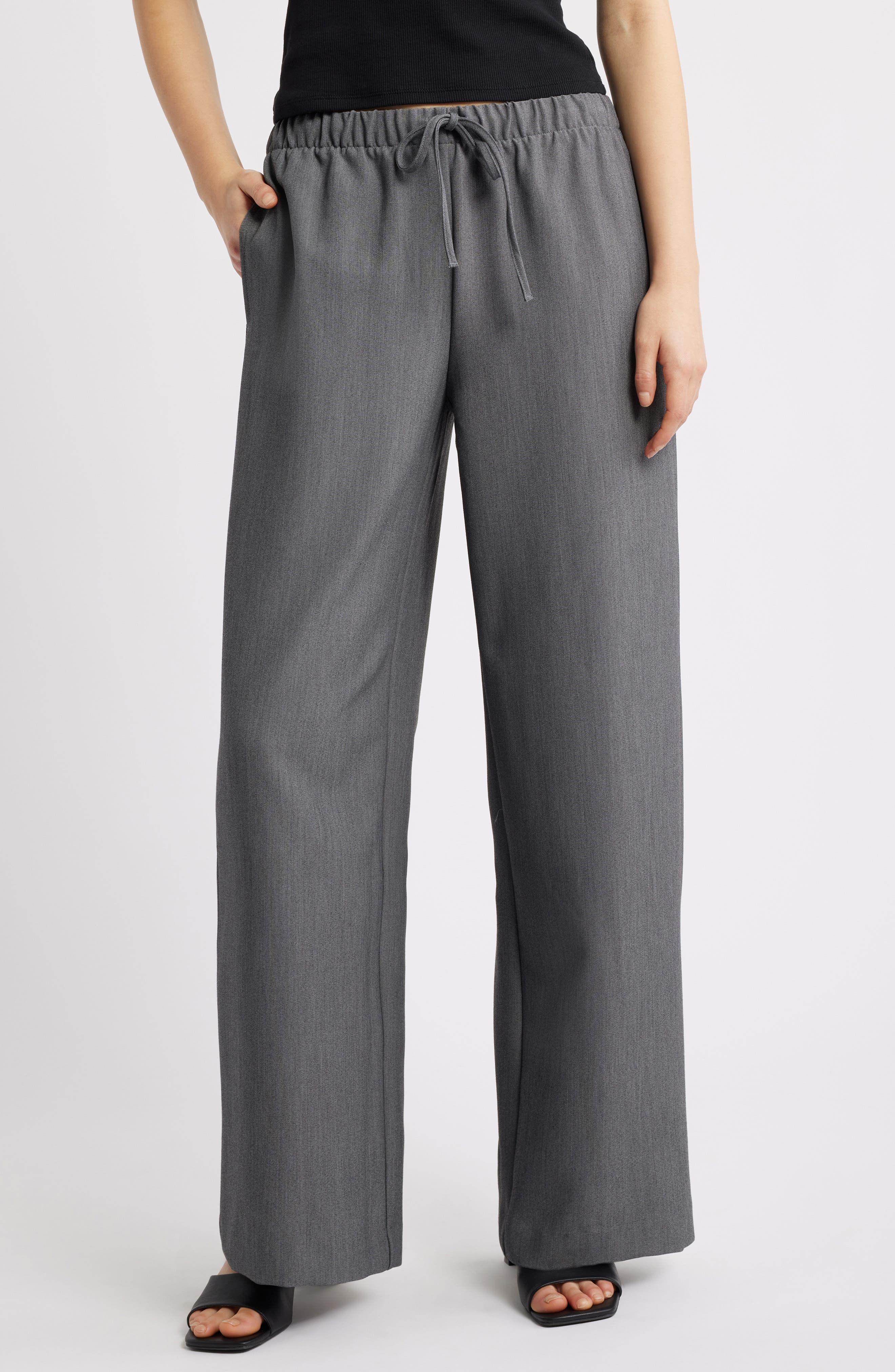 Icon Pull-On Wide Leg Pants - image 3