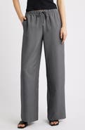 Open Edit Icon Pull-On Wide Leg Pants