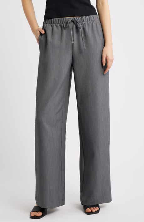 Icon Pull-On Wide Leg Pants