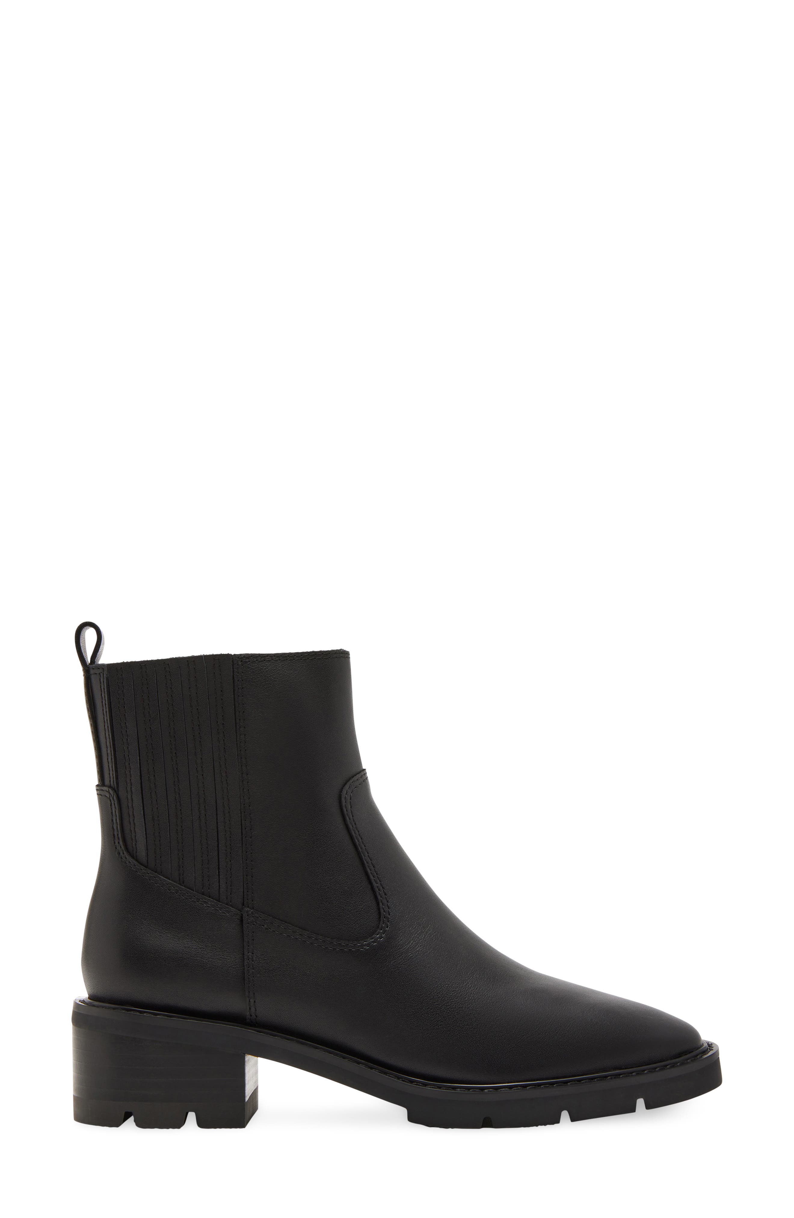 Henry Waterproof Leather Chelsea Boot, Alternate, color, BLACK LEATHER