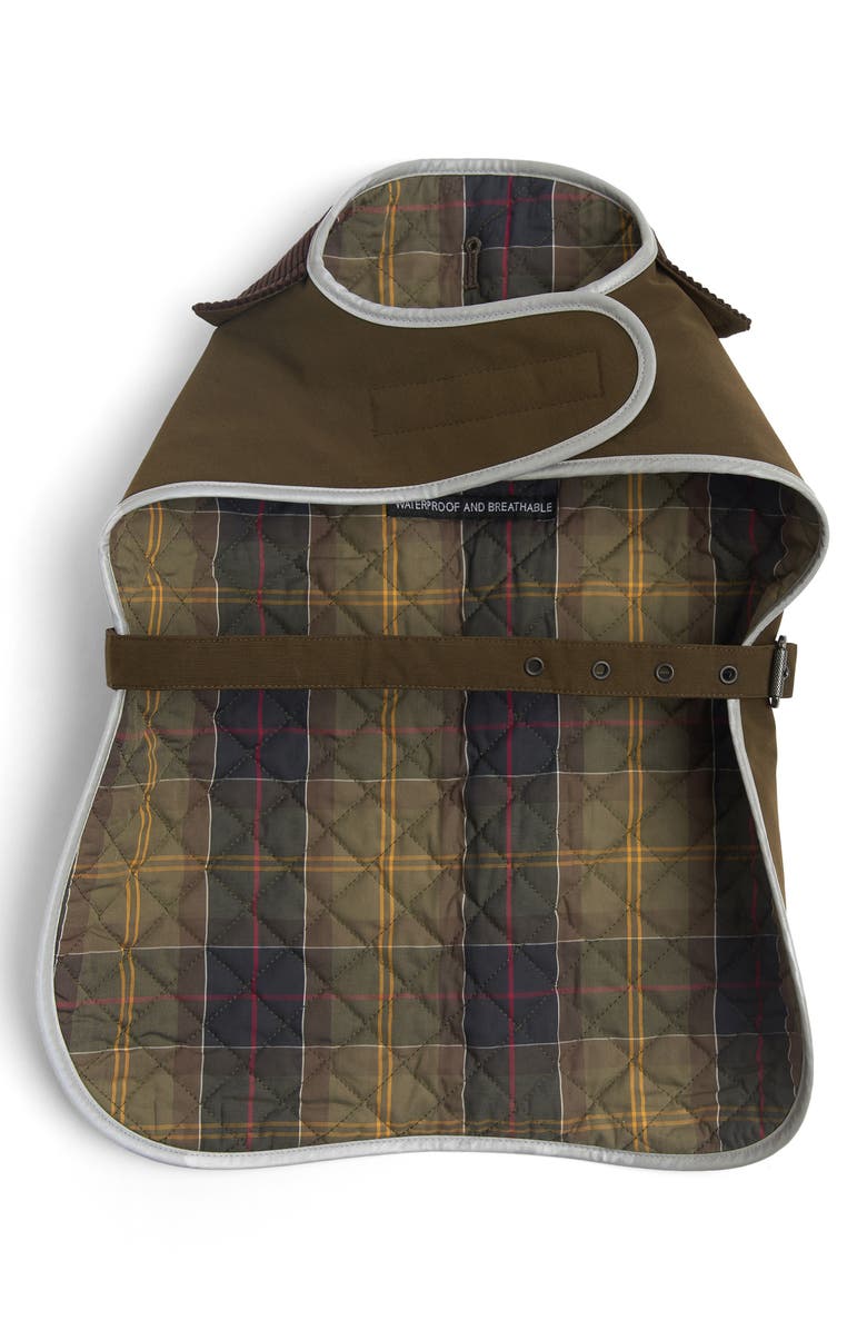 Barbour Waterproof Quilted Dog Coat, Alternate, color, 