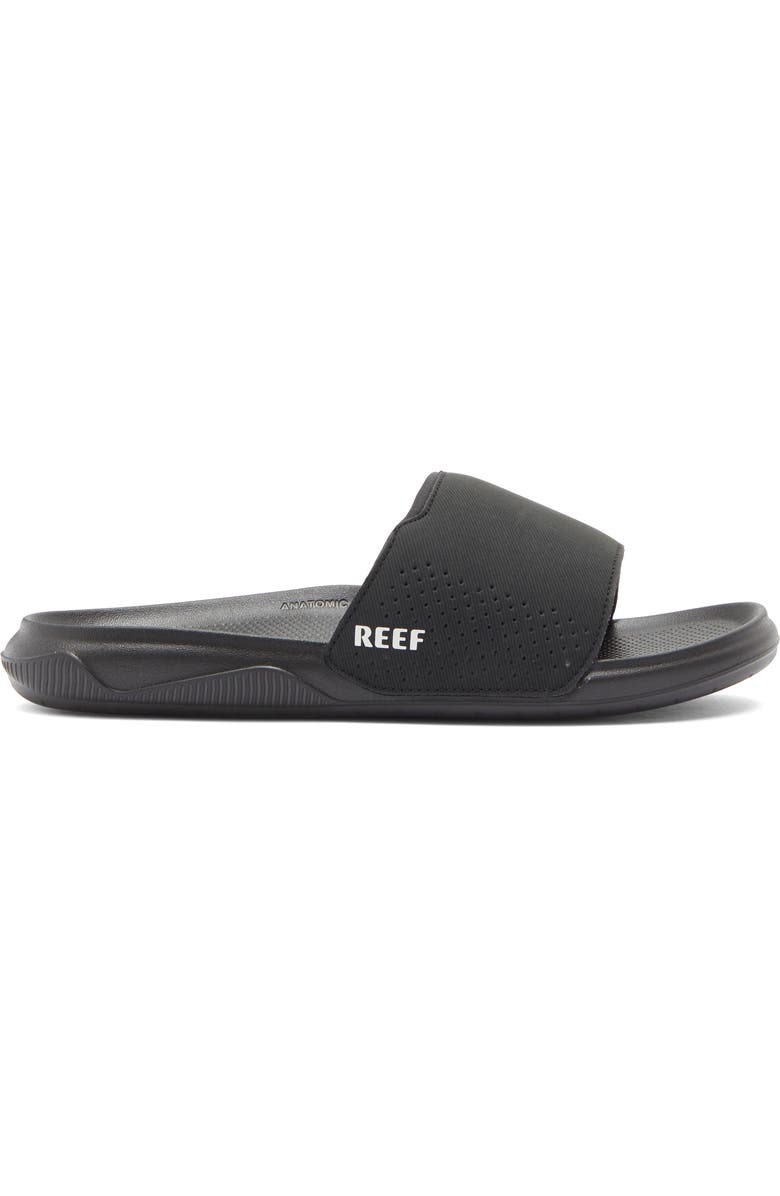 Reef Tailslide Slide Sandal, Alternate, color, Black