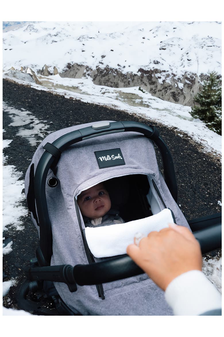 Winter Car Seat Cover, Alternate, color, STORMY