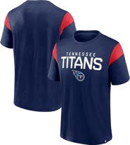 FANATICS Men's Fanatics Branded Navy Tennessee Titans Home Stretch Team T-Shirt