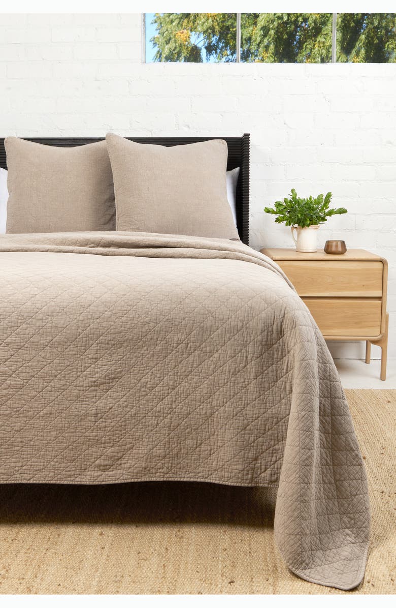 Pom Pom at Home 'Huntington' Coverlet, Alternate, color, Taupe2