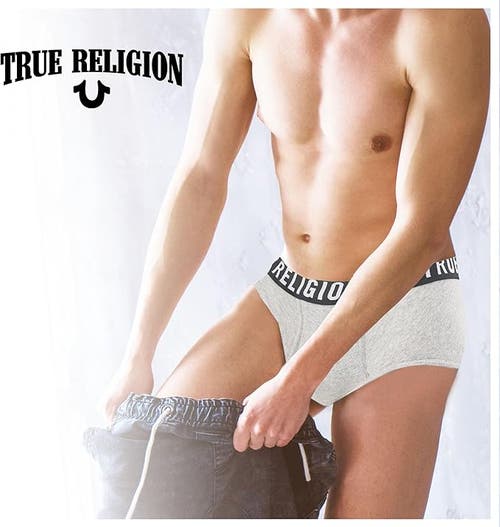 True Religion Briefs Soft Cotton Underwear Pack Of 5 In Multi