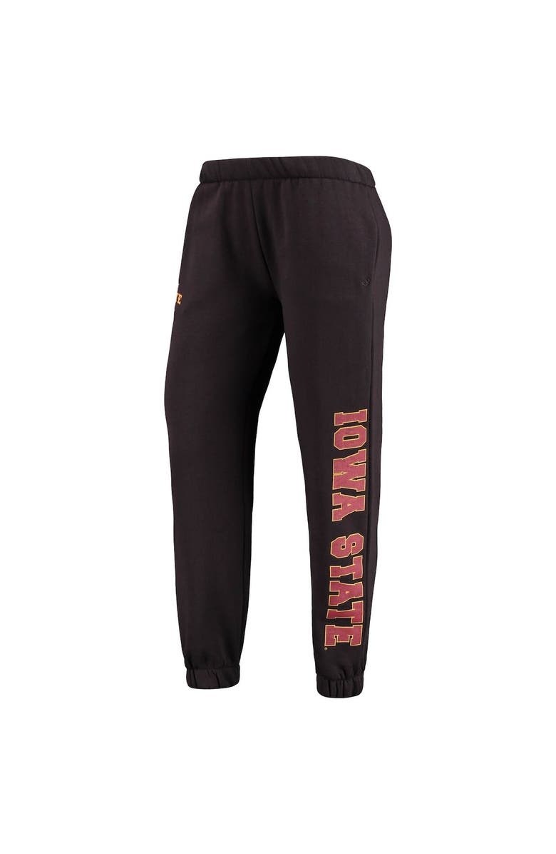 COLOSSEUM Women's Colosseum Black Iowa State Cyclones Beryl Aubrey Lounge Pants, Alternate, color,