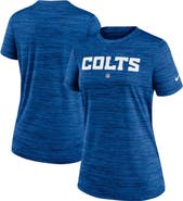 Nike Women's Nike Royal Indianapolis Colts Sideline Velocity Performance T-Shirt
