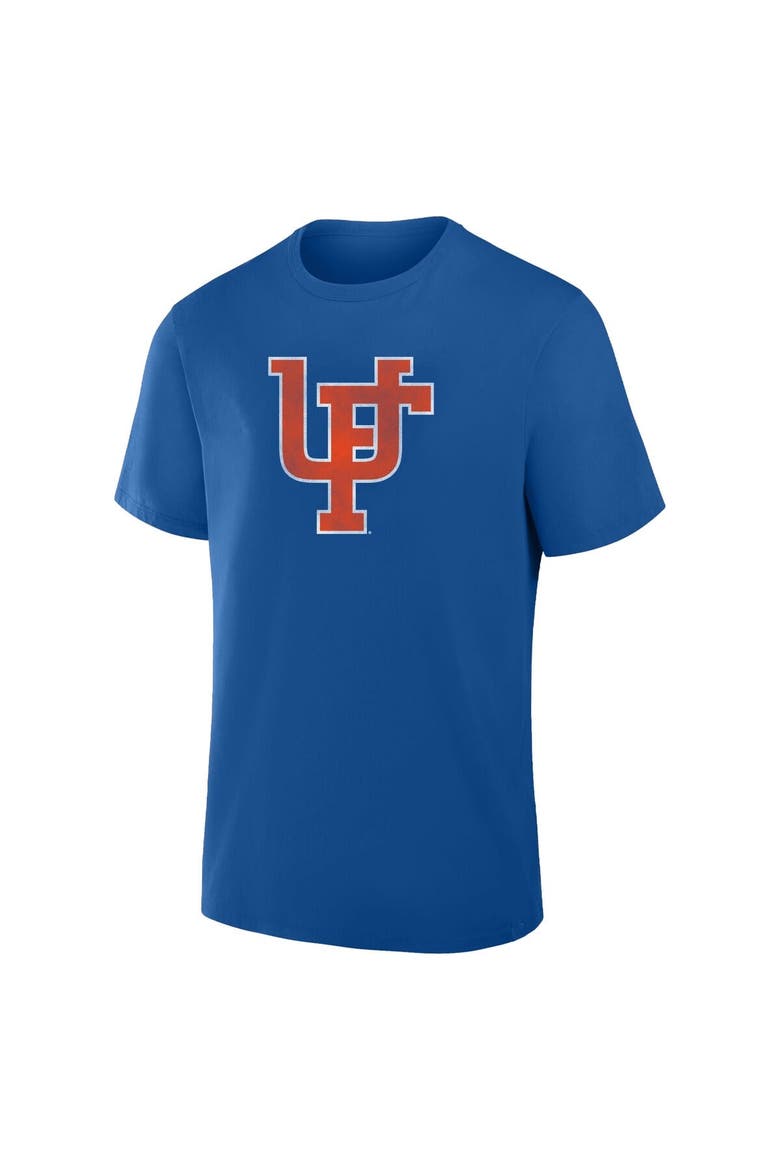 Men's Fanatics  Royal Florida Gators Big & Tall Distressed Vintage Logo T-Shirt, Alternate, color, Royal
