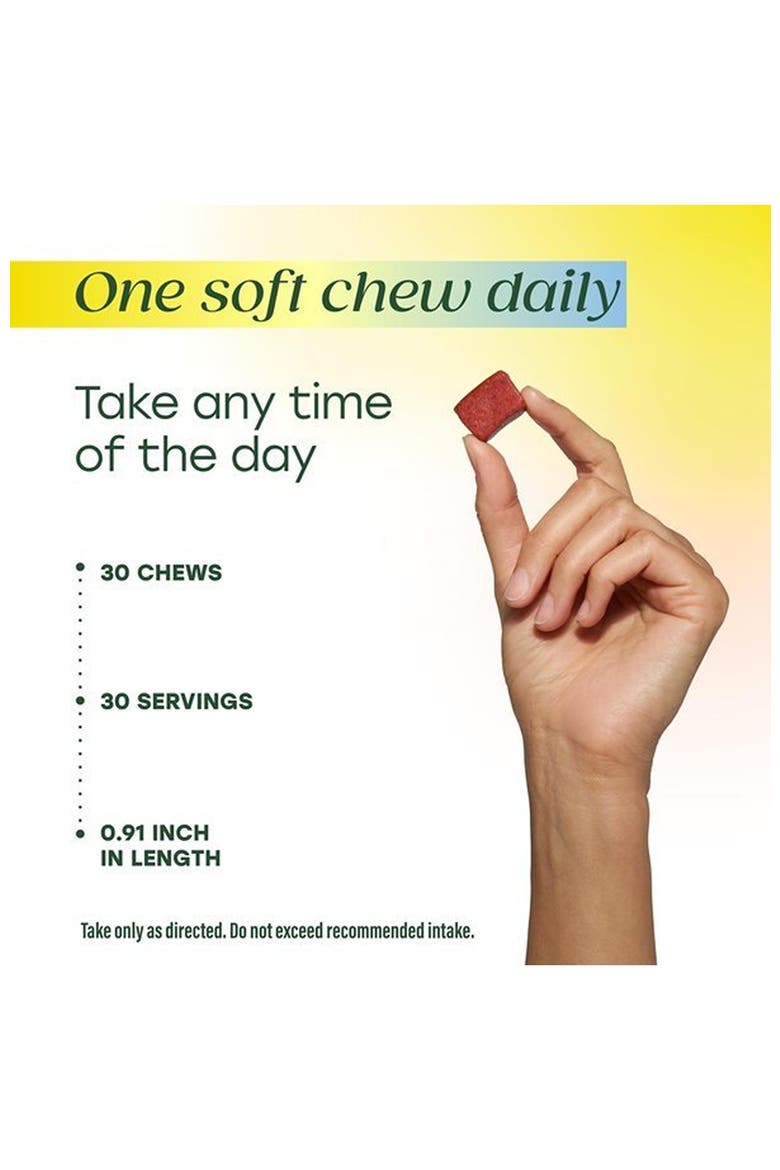 One Daily Multivitamin for Women Soft Chews With Folate, Methylated B12, Biotin, Non-GMO, 30 Mixed Berry Chews, Alternate, color, None