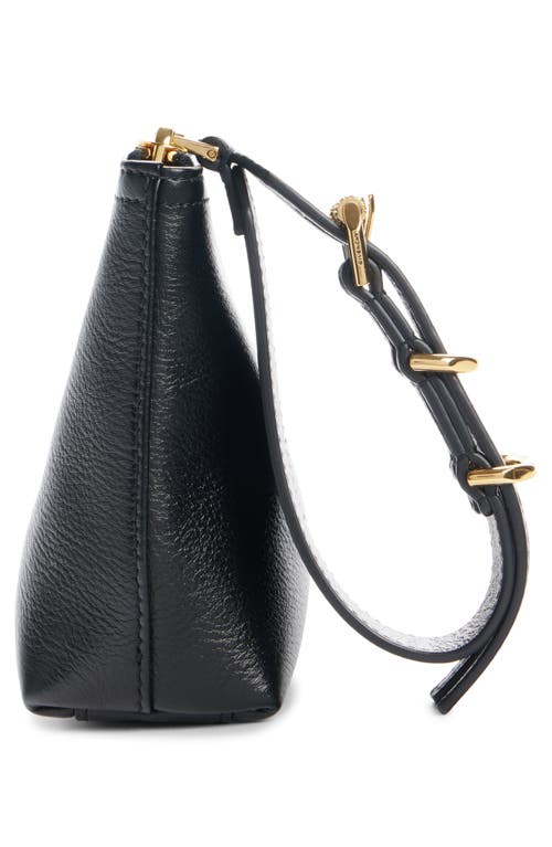 Givenchy Small Voyou Leather Zip Pouch In Black