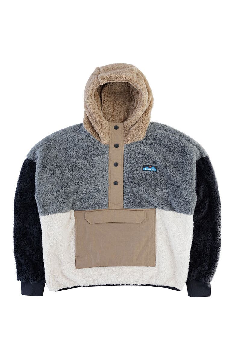 KAVU Moon Ridge Pullover Hoodie - Women's, Main, color, Shadow Block