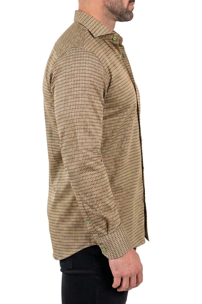 Einstein Long Sleeve OoohCotton Performance Shirt, Alternate, color, BROWN