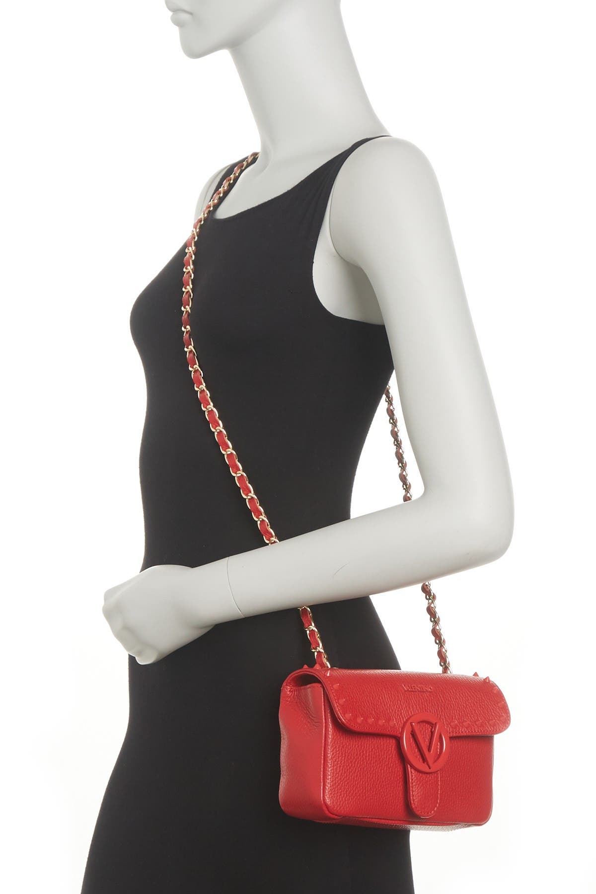 VALENTINO BY MARIO VALENTINO Poisson Preciosa Leather Crossbody Bag ...
