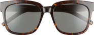 Saint Laurent 54mm Square Sunglasses
