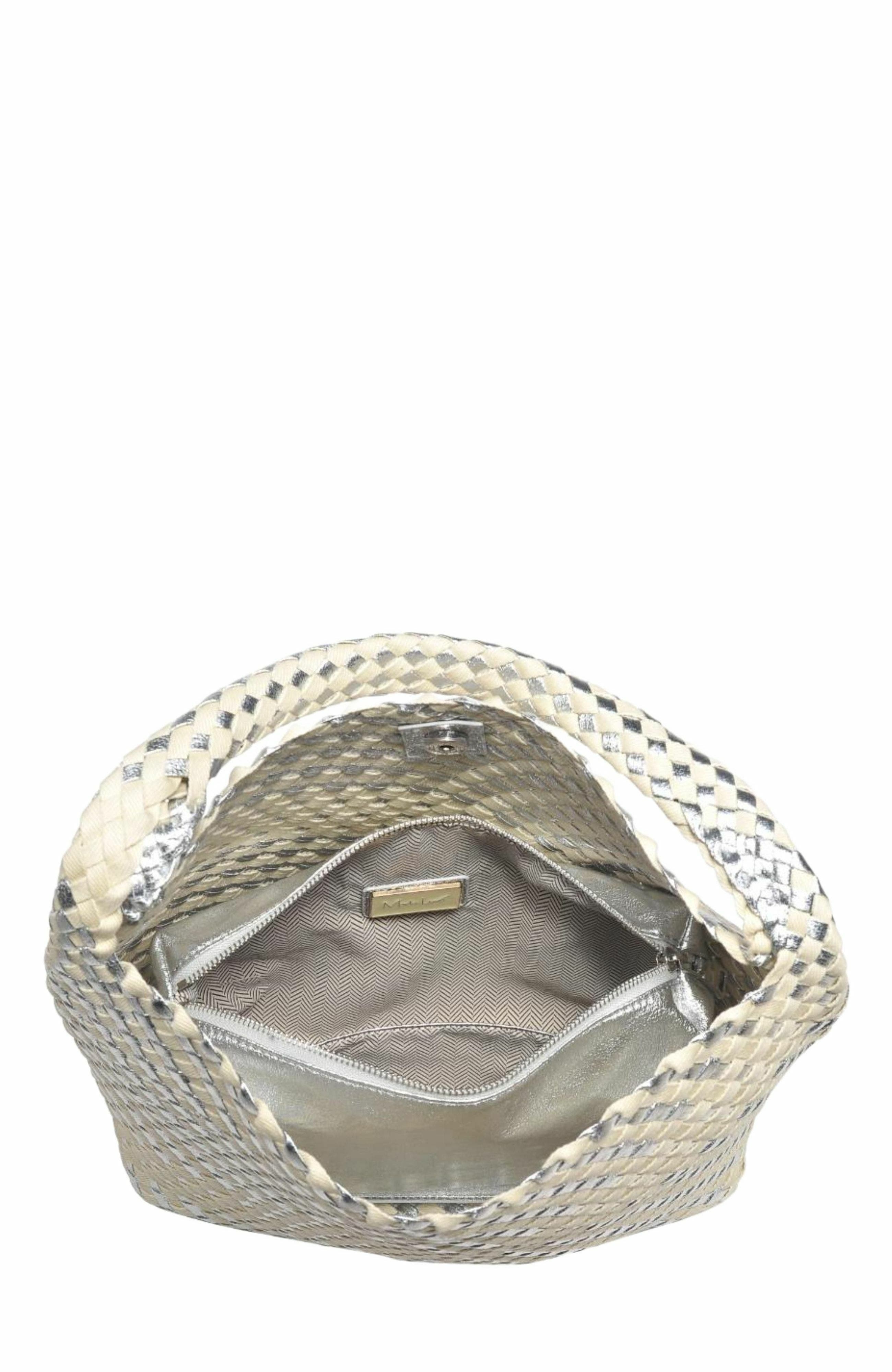 MODA LUXE Ellery Hobo, Alternate, color, Silver Ivory