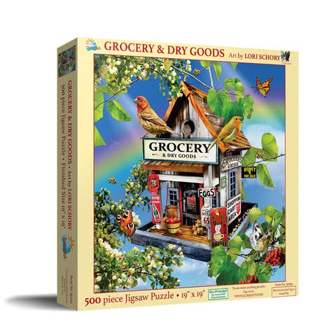 Grocery and Dry Goods 500 piece Jigsaw Puzzle for Adults