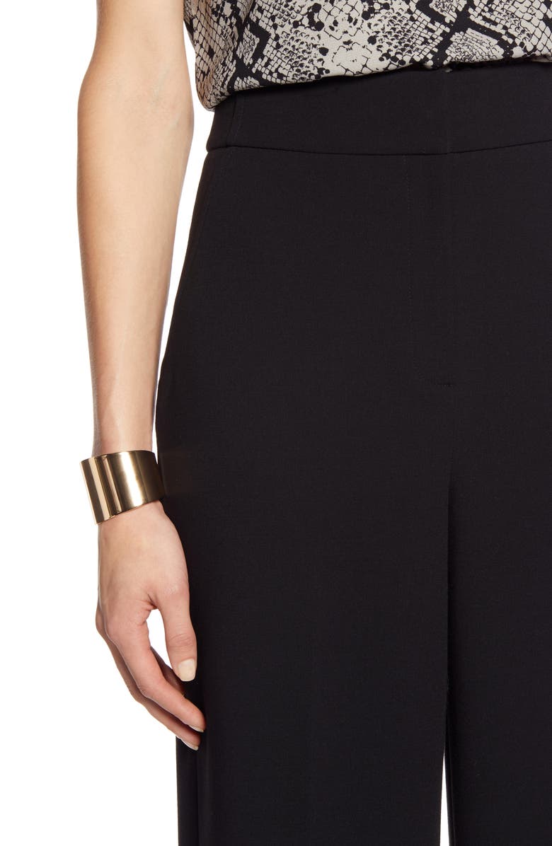 Halogen<sup>®</sup> High Waist Wide Leg Stretch Twill Pants, Alternate, color, 