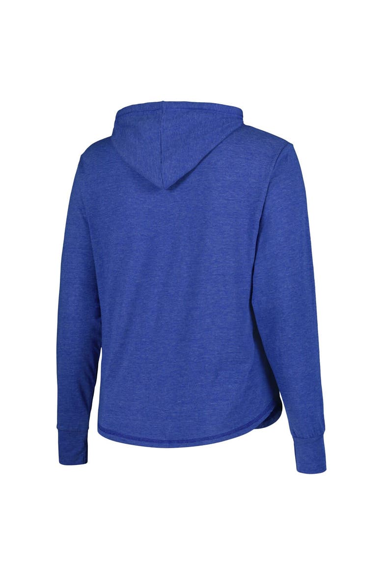 Women's Soft as a Grape Royal Chicago Cubs Plus Size Full-Zip Lightweight Hoodie Top, Alternate, color, Royal