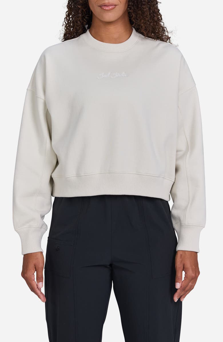 Bad Birdie Crop Sweatshirt, Main, color, 