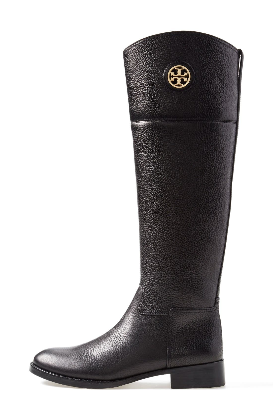 'Junction' Riding Boot, Alternate, color, Z/DNUBLACK