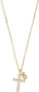 ARGENTO VIVO Cubic Zirconia Cross Pendant Necklace