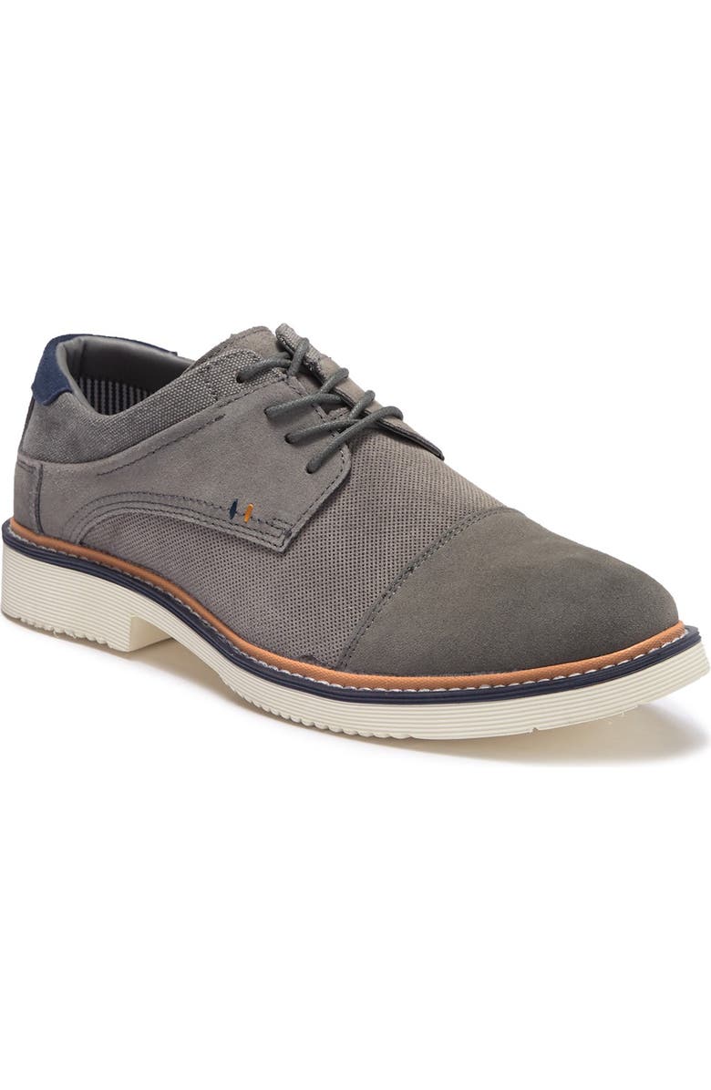 RESERVE FOOTWEAR Cap Toe Derby, Main, color,