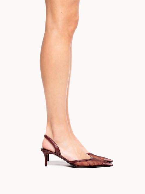 Britt Netta Esme Slingback 60 In Burgundy