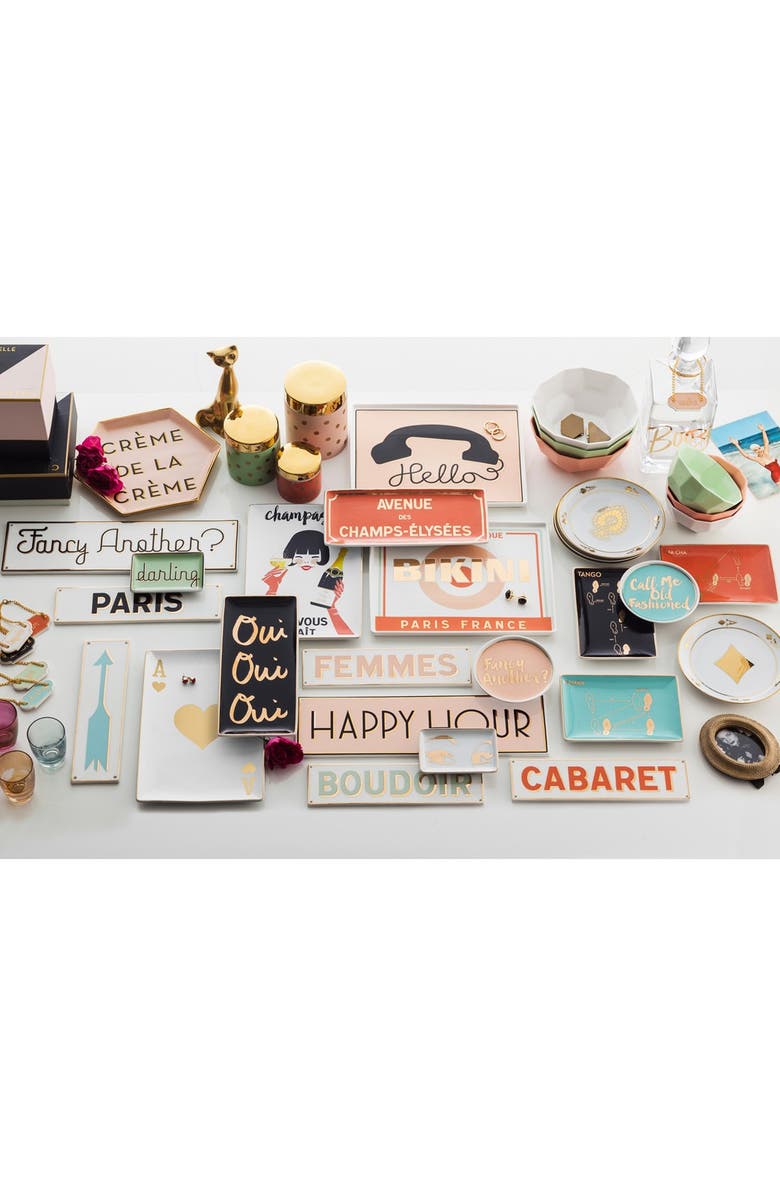 Rosanna 'Booze' Glass Decanter & Stopper, Alternate, color, 