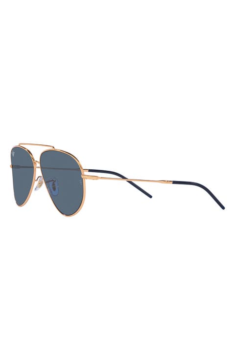 Reverse 62mm Oversize Aviator Sunglasses