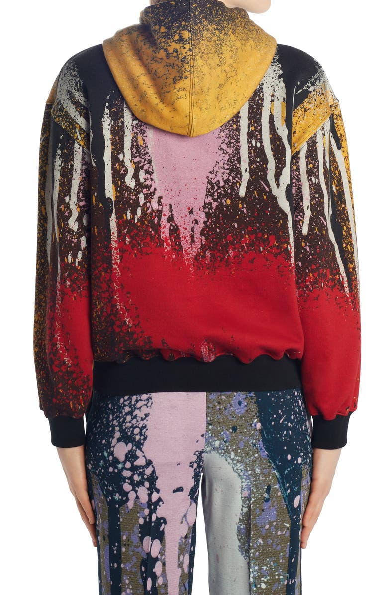 Off-White x KATSU Offkat Spray Paint Cotton Hoodie, Alternate, color,