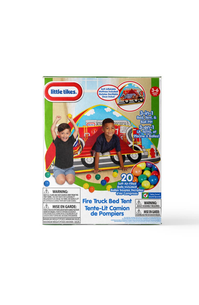 LITTLE TIKES Fire Truck 3 In 1 Bed, Tent, & Ball Pit, Alternate, color, Multicolored