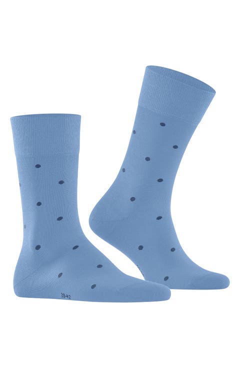 Polka Dot Crew Socks